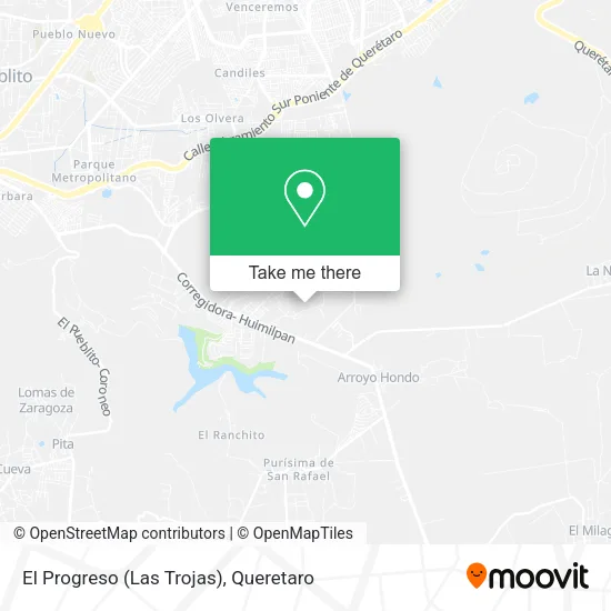 El Progreso (Las Trojas) map