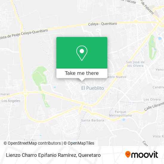 Lienzo Charro Epifanio Ramírez map