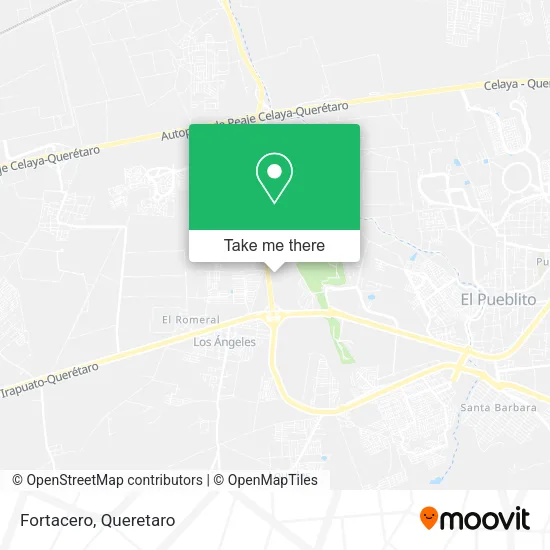 Fortacero map