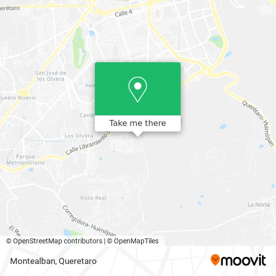 Mapa de Montealban