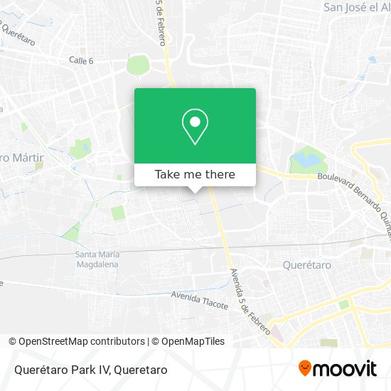 Querétaro Park IV map