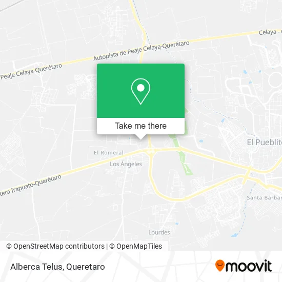 Mapa de Alberca Telus