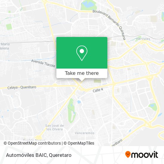 Automóviles BAIC map