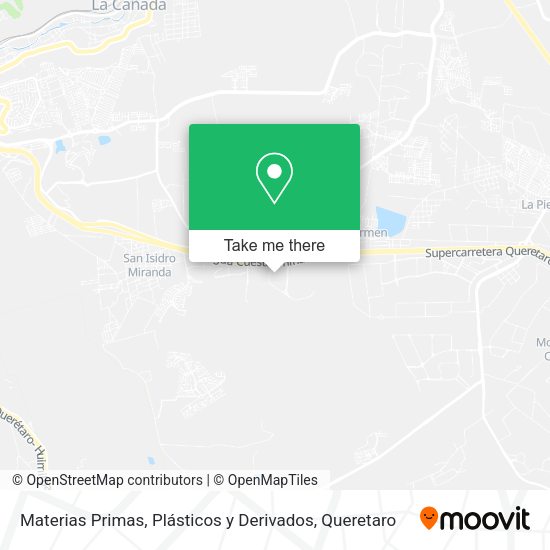 Mapa de Materias Primas, Plásticos y Derivados