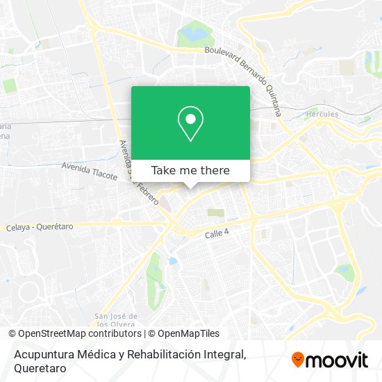 Mapa de Acupuntura Médica y Rehabilitación Integral