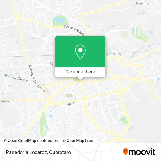 Panadería Lecaroz map