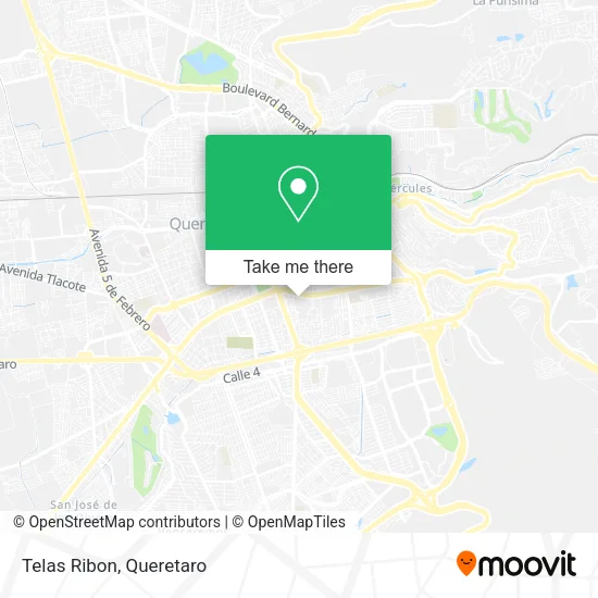 Mapa de Telas Ribon