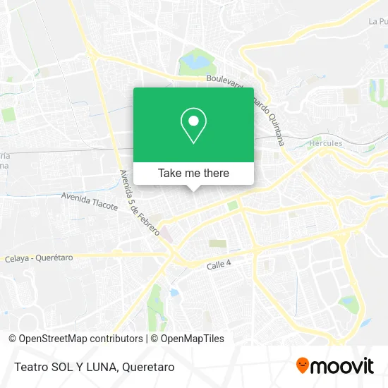 Mapa de Teatro SOL Y LUNA