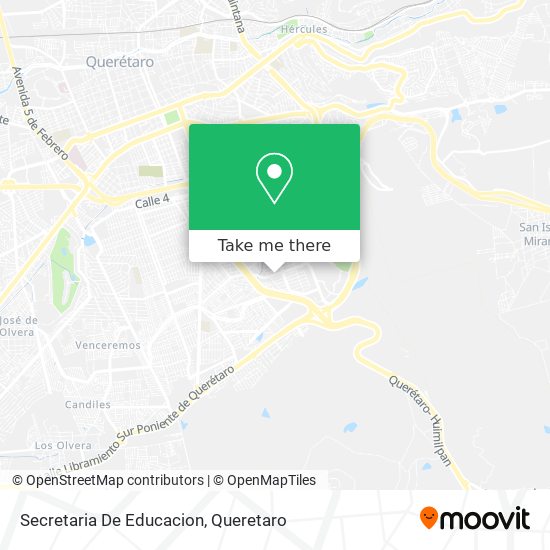 Mapa de Secretaria De Educacion