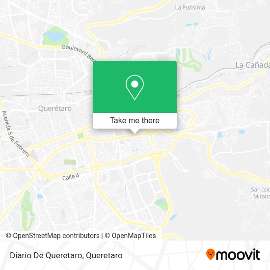Diario De Queretaro map
