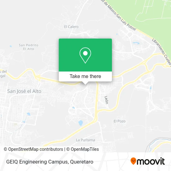 Mapa de GEIQ Engineering Campus