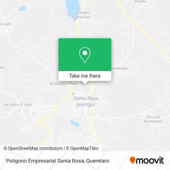 Poligono Empresarial Santa Rosa map