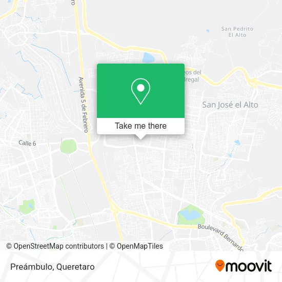Mapa de Preámbulo