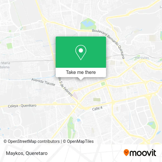 Mapa de Maykos