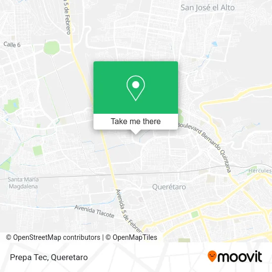 Mapa de Prepa Tec