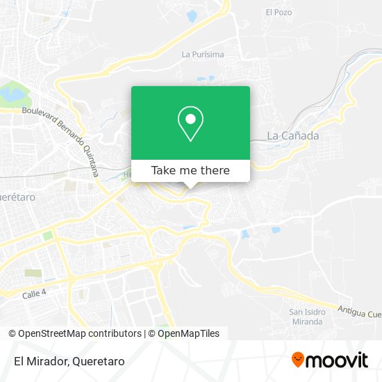 Mapa de El Mirador