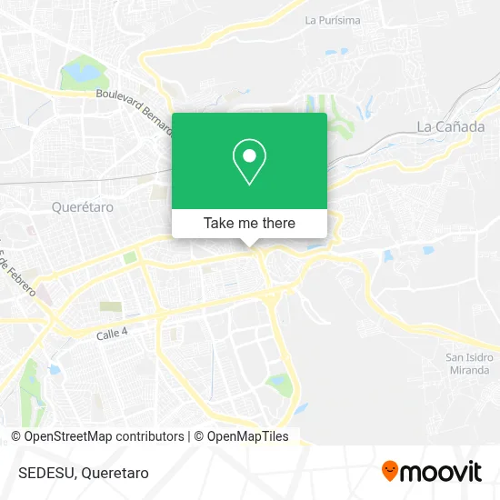 SEDESU map
