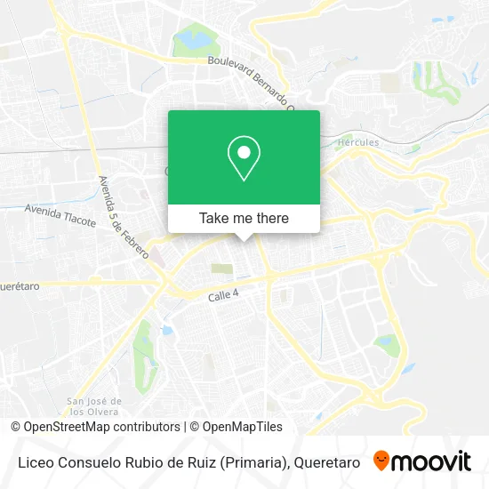 Liceo Consuelo Rubio de Ruiz (Primaria) map