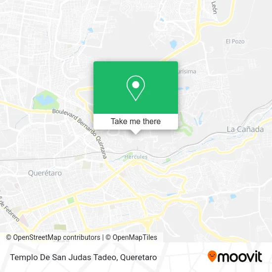 Mapa de Templo De San Judas Tadeo