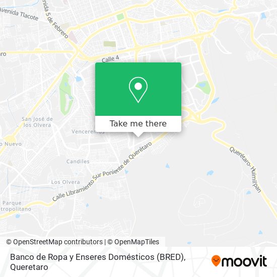 Banco de Ropa y Enseres Domésticos (BRED) map
