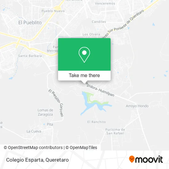 Mapa de Colegio Esparta