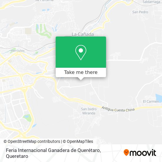 Feria Internacional Ganadera de Querétaro map