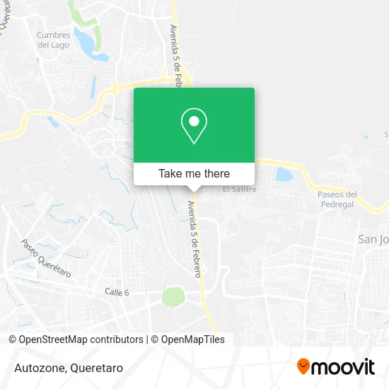 Autozone map