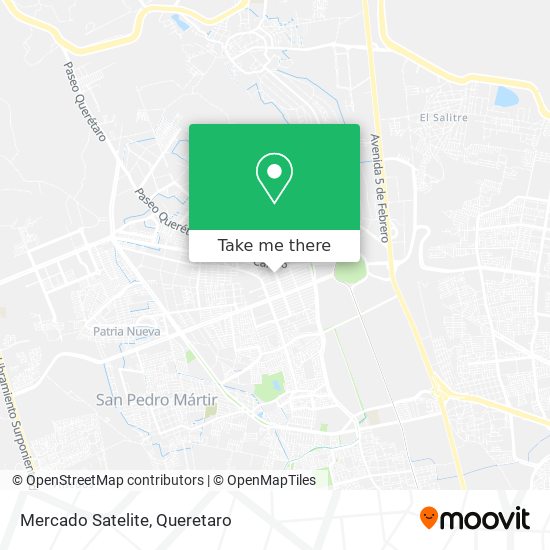 Mapa de Mercado Satelite