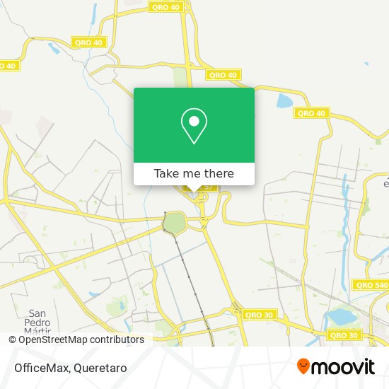 Mapa de OfficeMax