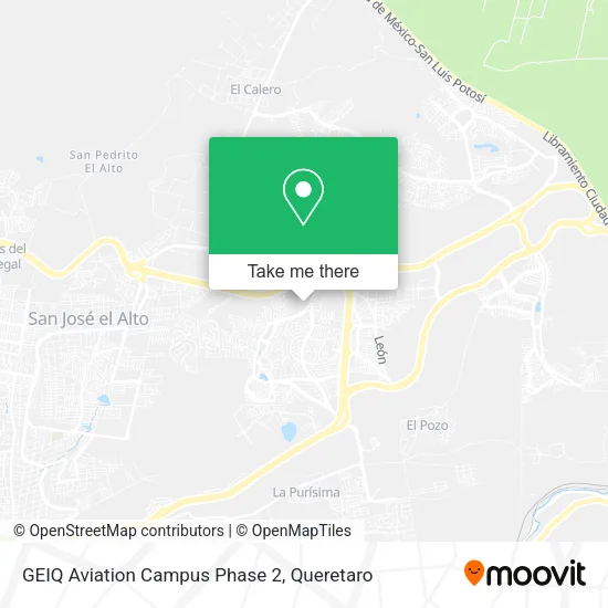 Mapa de GEIQ Aviation Campus Phase 2