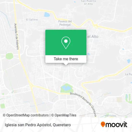 Mapa de Iglesia san Pedro Apóstol
