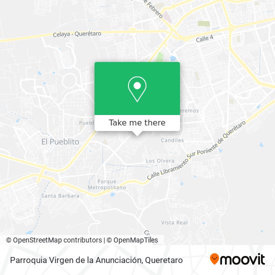 Parroquia Virgen de la Anunciación map