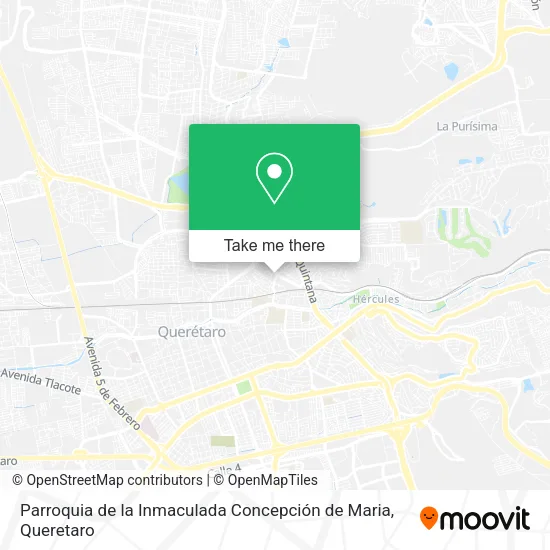 Parroquia de la Inmaculada Concepción de Maria map