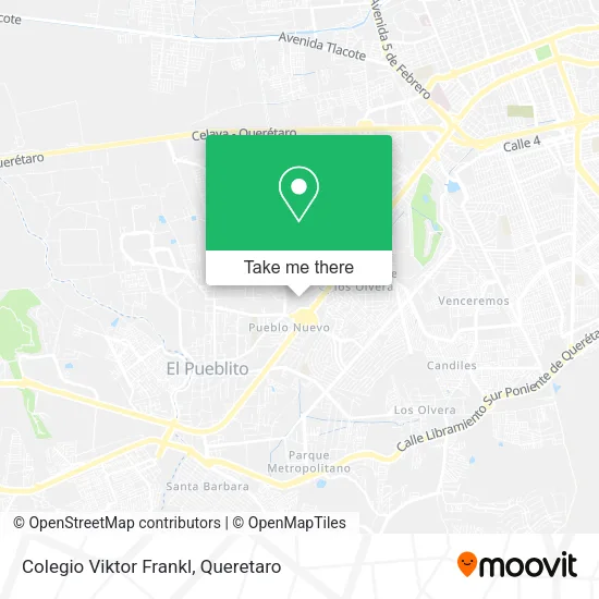 Mapa de Colegio Viktor Frankl