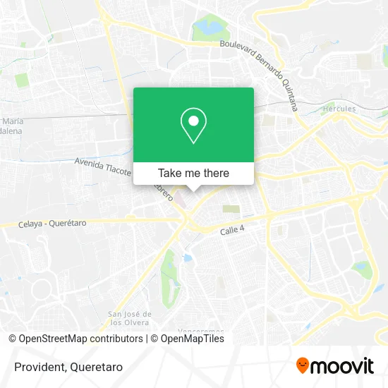 Mapa de Provident