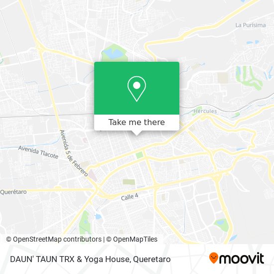 Mapa de DAUN' TAUN TRX & Yoga House