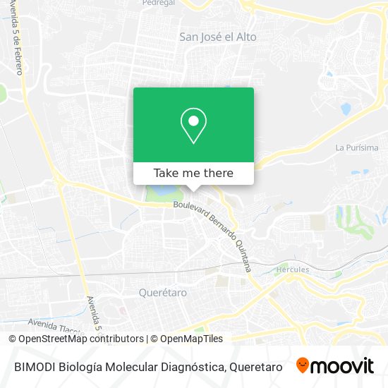 BIMODI Biología Molecular Diagnóstica map