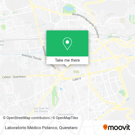 Mapa de Laboratorio Médico Polanco