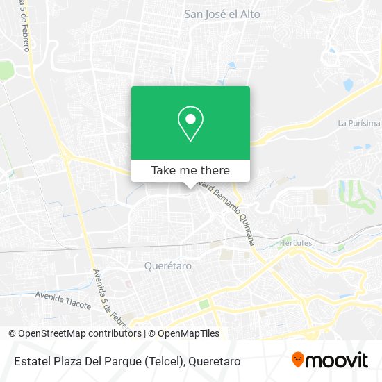 Mapa de Estatel Plaza Del Parque (Telcel)