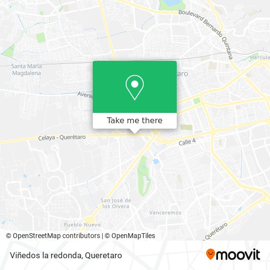Mapa de Viñedos la redonda