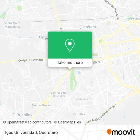 Mapa de Iges Universidad