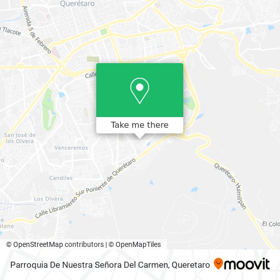 Parroquia De Nuestra Señora Del Carmen map