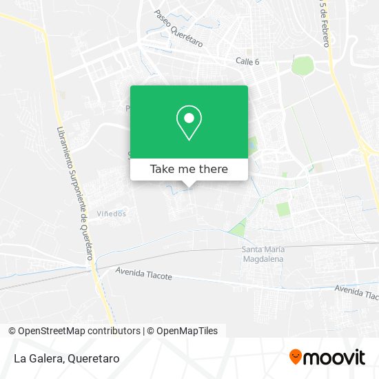 Mapa de La Galera