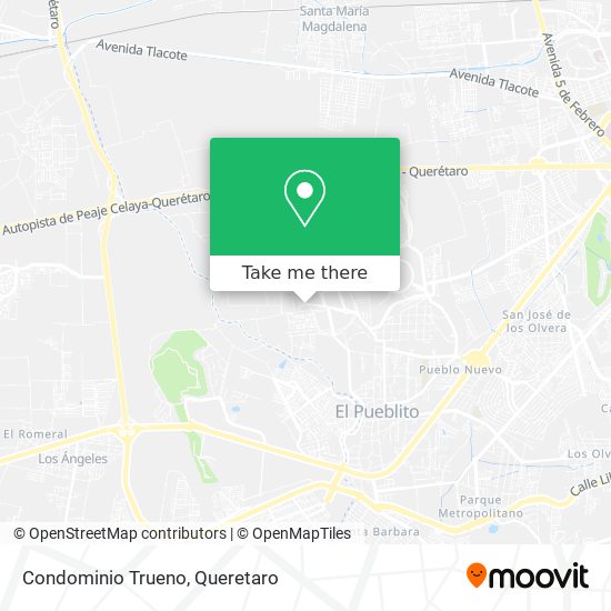 Mapa de Condominio Trueno