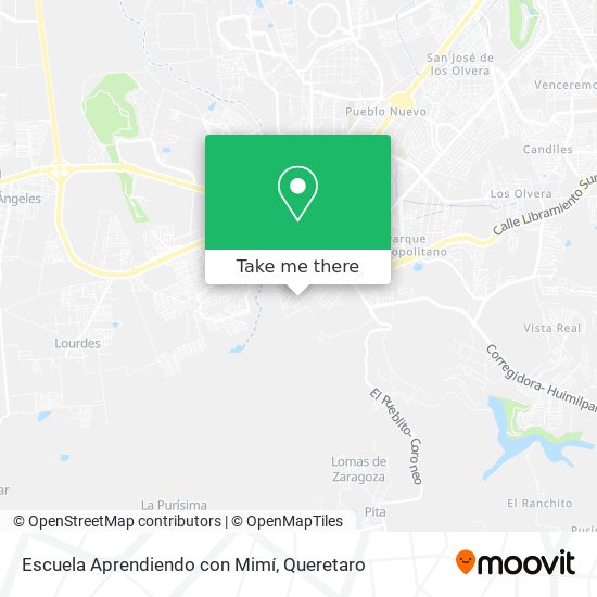 Mapa de Escuela Aprendiendo con Mimí