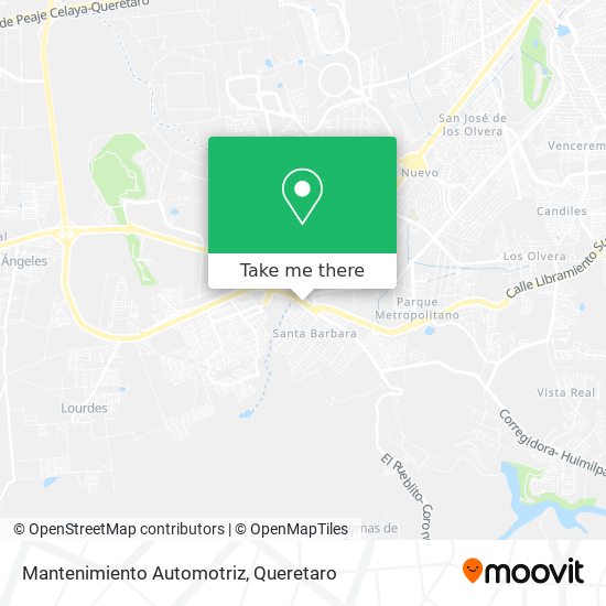 Mantenimiento Automotriz map