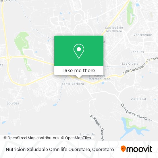 Nutrición Saludable Omnilife Querétaro map
