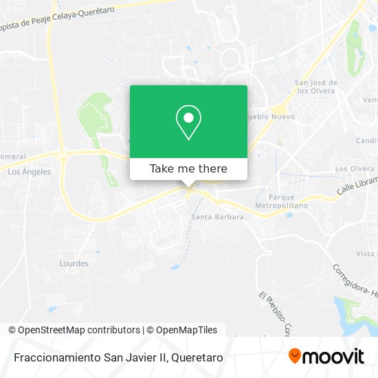 Fraccionamiento San Javier II map