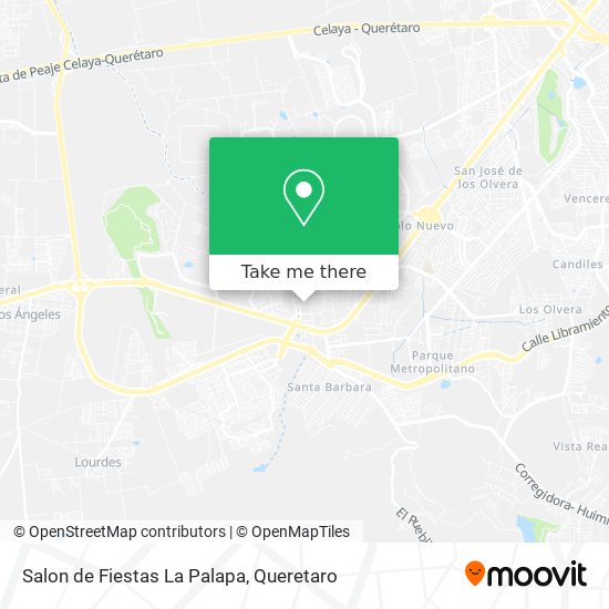 Salon de Fiestas La Palapa map