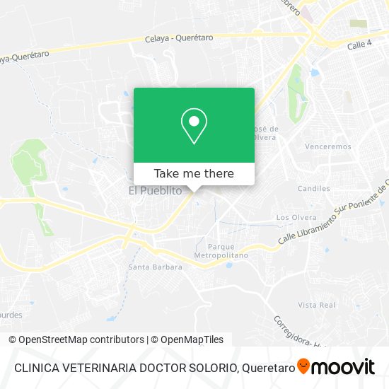 CLINICA VETERINARIA DOCTOR SOLORIO map
